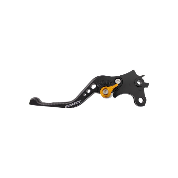 biketek Biketek adjustable cnc lever short clutch - black / gold adjuster - #c117s